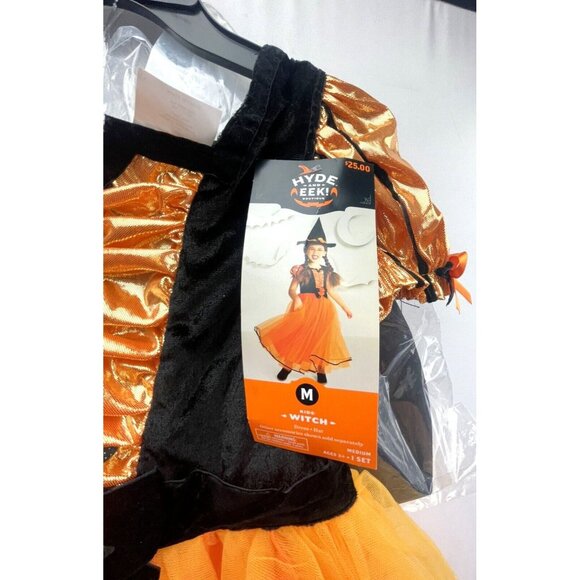 HYDE & EEK Fancy Witch Halloween Kids Costume Size M(8) - Picture 14 of 14